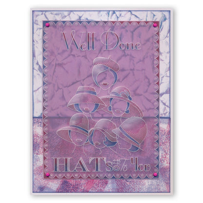 Hats 2 Groovi Border Plate