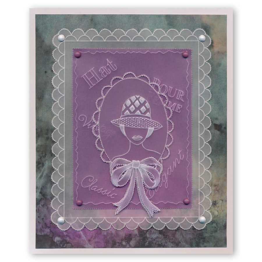 Hats, Bags & Shoes Groovi Border Plate Set