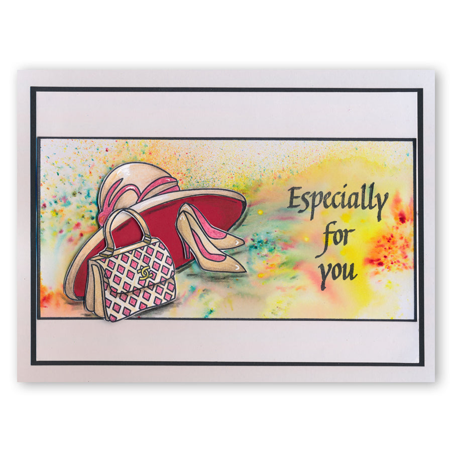 Hats, Bags & Shoes A5 Stamp & Mask Collection