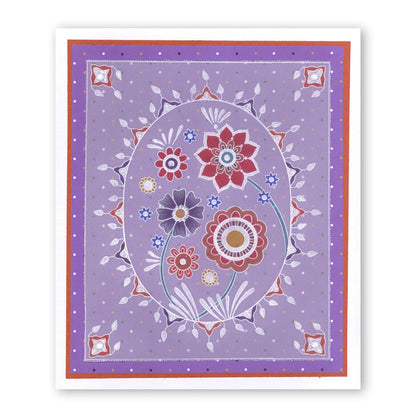 Henna Groovi Border Plate Set