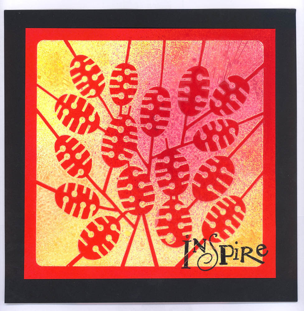 Honesty 7" x 7" Stencil