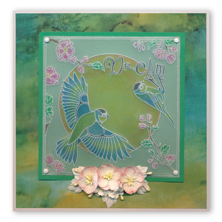 Dream & Miracle Word Chains Groovi Border Plate