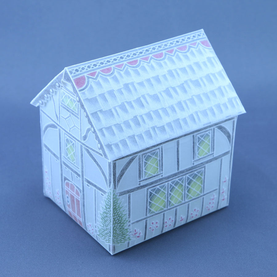 Tudor House Tem-plate A4 & Border Groovi Collection