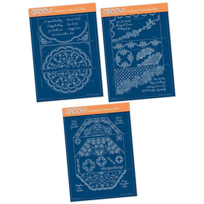 Linda's It's a Wrap! Part 1 A4 Groovi Plate Trio