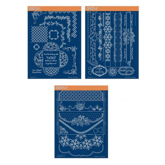 Linda's It's a Wrap! Part 2 A4 Groovi Plate Trio