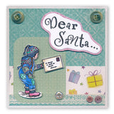 Jayne's Winter Scene - Children A4 Square Stamp Set