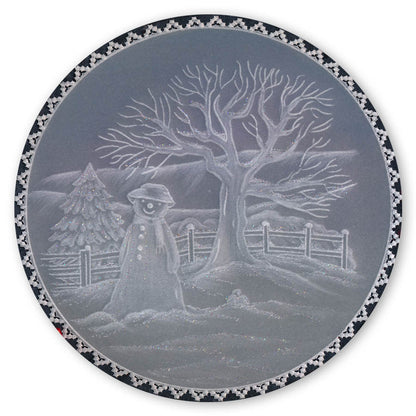 Jayne's Winter Scenes Collection A4 Square Groovi Plate Set