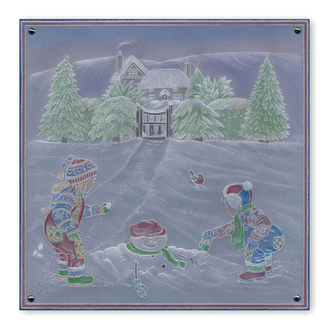 Jayne's Winter Scenes Collection A4 Square Groovi Plate Set
