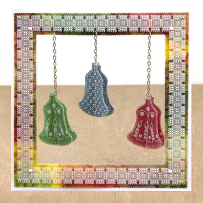 Bell Baubles A6 Square Groovi Baby Plate