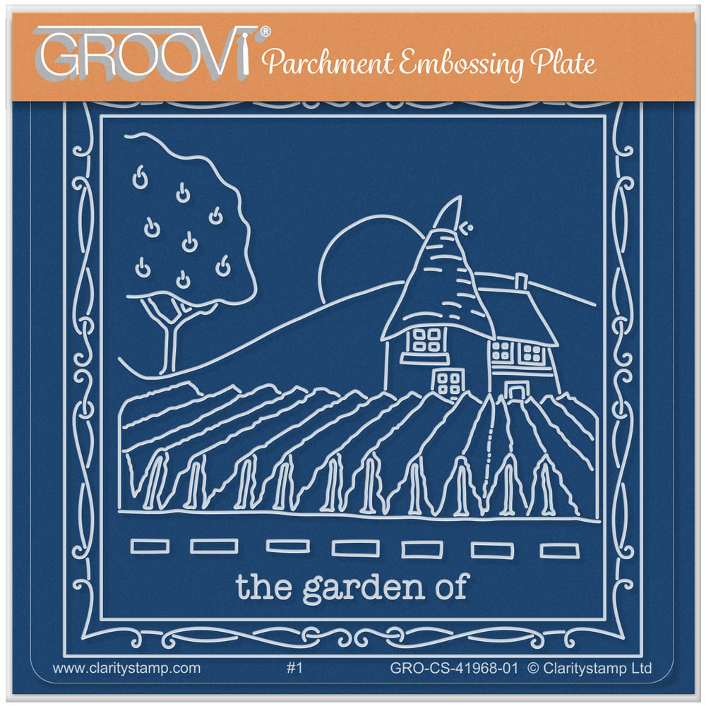 Barbara's SHAC Oast House A6 Square Groovi Plate