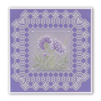 King Henry Lace Duet A5 Square Groovi Piercing Grid (Straight)