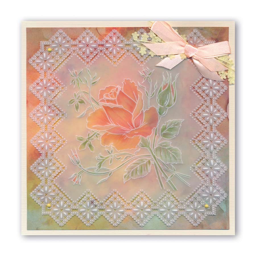 King Edward Lace Duet A5 Square Groovi Piercing Grid (Straight)