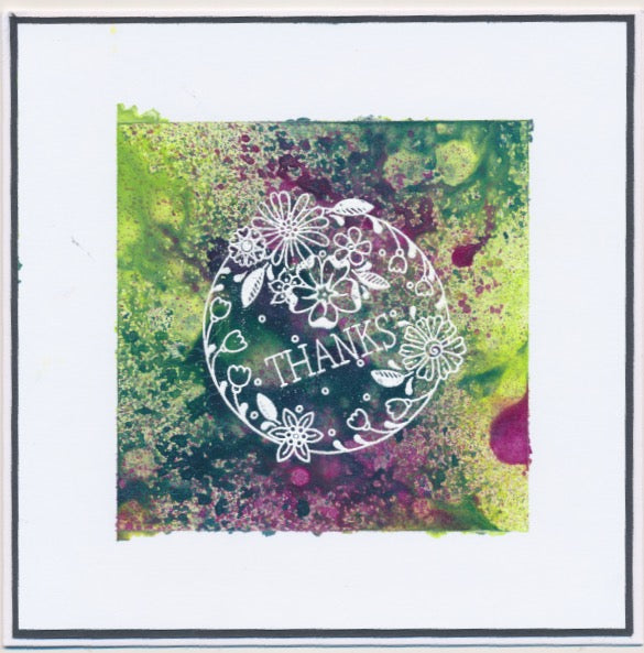 A6 KISS by Clarity - Tina's With Love Flowers Stamp Set