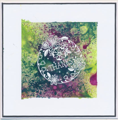 A6 KISS by Clarity - Tina's With Love Flowers Stamp Set