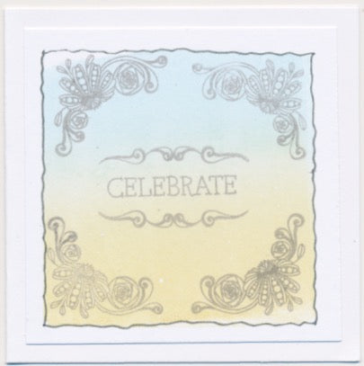 A7 KISS by Clarity - Tina's Celebrate Flowers Stamp Set