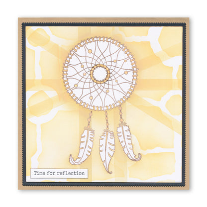 Barbara's SHAC Dreamcatcher Doodle A5 Stamp & Mask Set