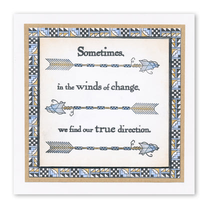 Barbara's SHAC Dreamcatcher Doodle A5 Stamp & Mask Set