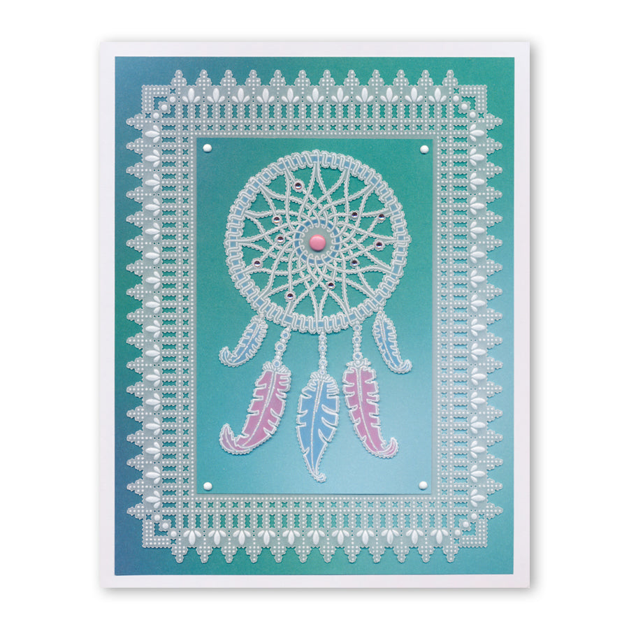 Barbara's SHAC Dreamcatcher Doodle A5 Groovi Plate