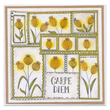 KISS by Clarity - Build-a-Scene Seed Pods A6 Stamp Set