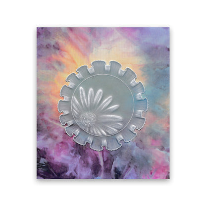 Linda's 123 Flowers - ABC Collection Daisy, Sweet Pea & Hydrangea A4 & A5 Square Groovi Plate Set