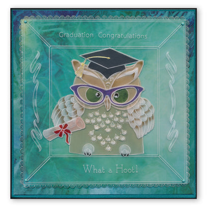 Linda's Owl Accessories A4 Square Groovi Tem-plate