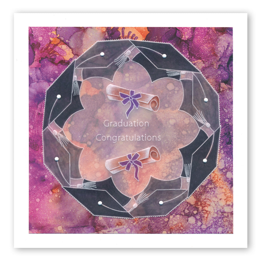 Linda's Owl Accessories A4 Square Groovi Tem-plate