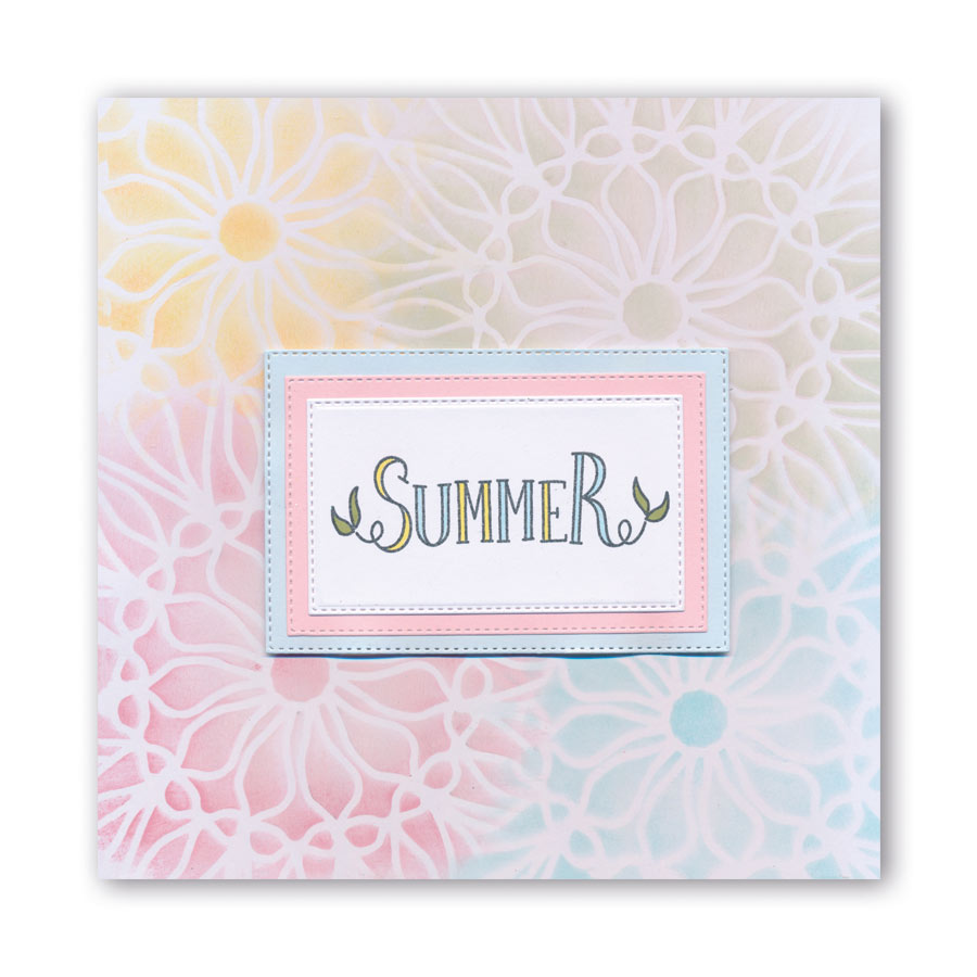 CLEARANCE Leonie's Circus 9" x 9" Frameless Stencil Collection