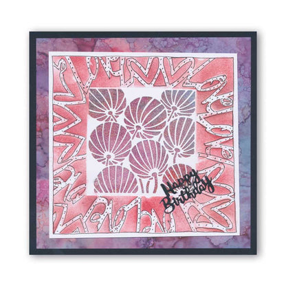 CLEARANCE Leonie's Love Circus 9" x 9" Frameless Stencil
