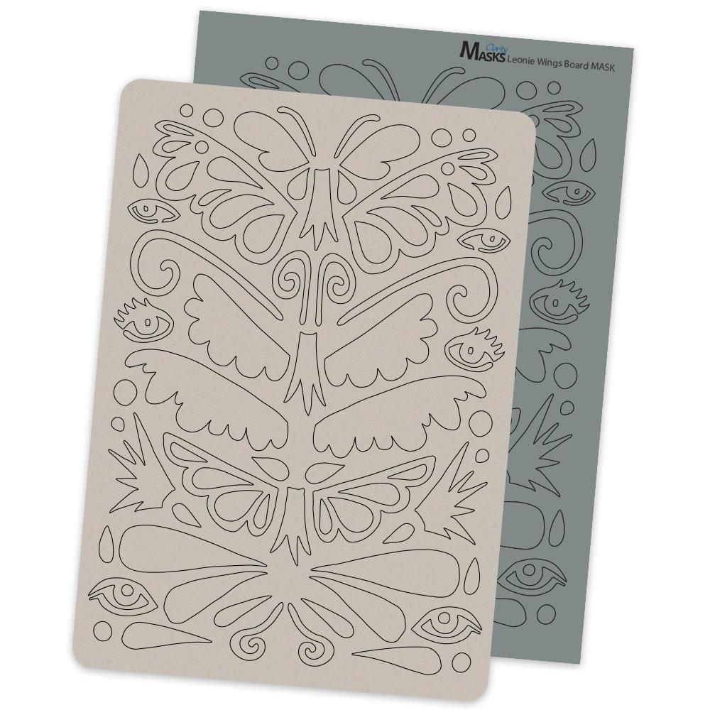 CLEARANCE Leonie's Wings + MASK Clarity Mix Media Board