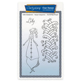 Barbara's Clarity Characters - Lily A6 Stamp & Mask Set