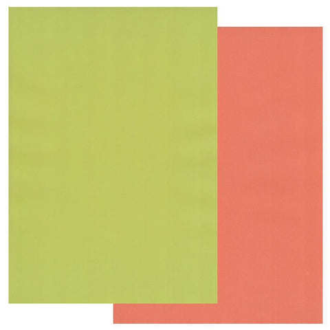 Lime Twist & Orange Squash x10 Groovi Duo Parchment Paper A4
