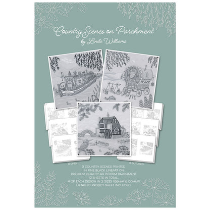 Linda's Country Scenes Parchment