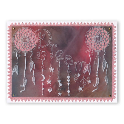 Linda's Dream Dangles A5 Groovi Plate