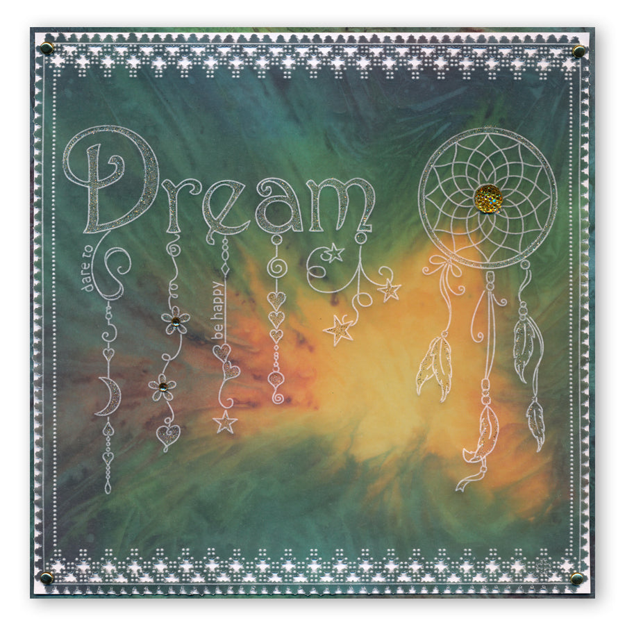 Linda's Dream Dangles A5 Groovi Plate