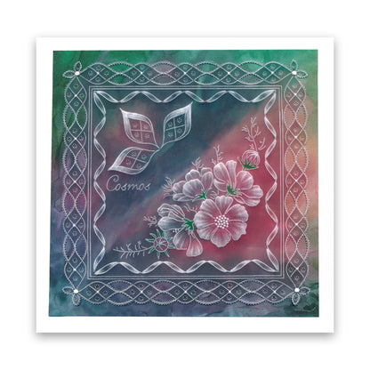 Linda's Flowers & Lace - Set 1 A5 Square Groovi Plate Quartet