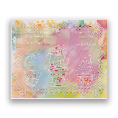 Linda's Time for Tea A5 Square Groovi Quartet + Parchment