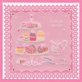 Linda Williams' Time for Coffee - Cake & Biscuits Duo A5 Square Plates