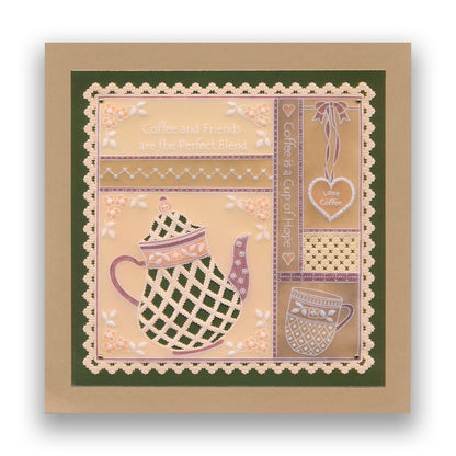Linda's Time for Coffee A5 Square Groovi Quartet + Parchment