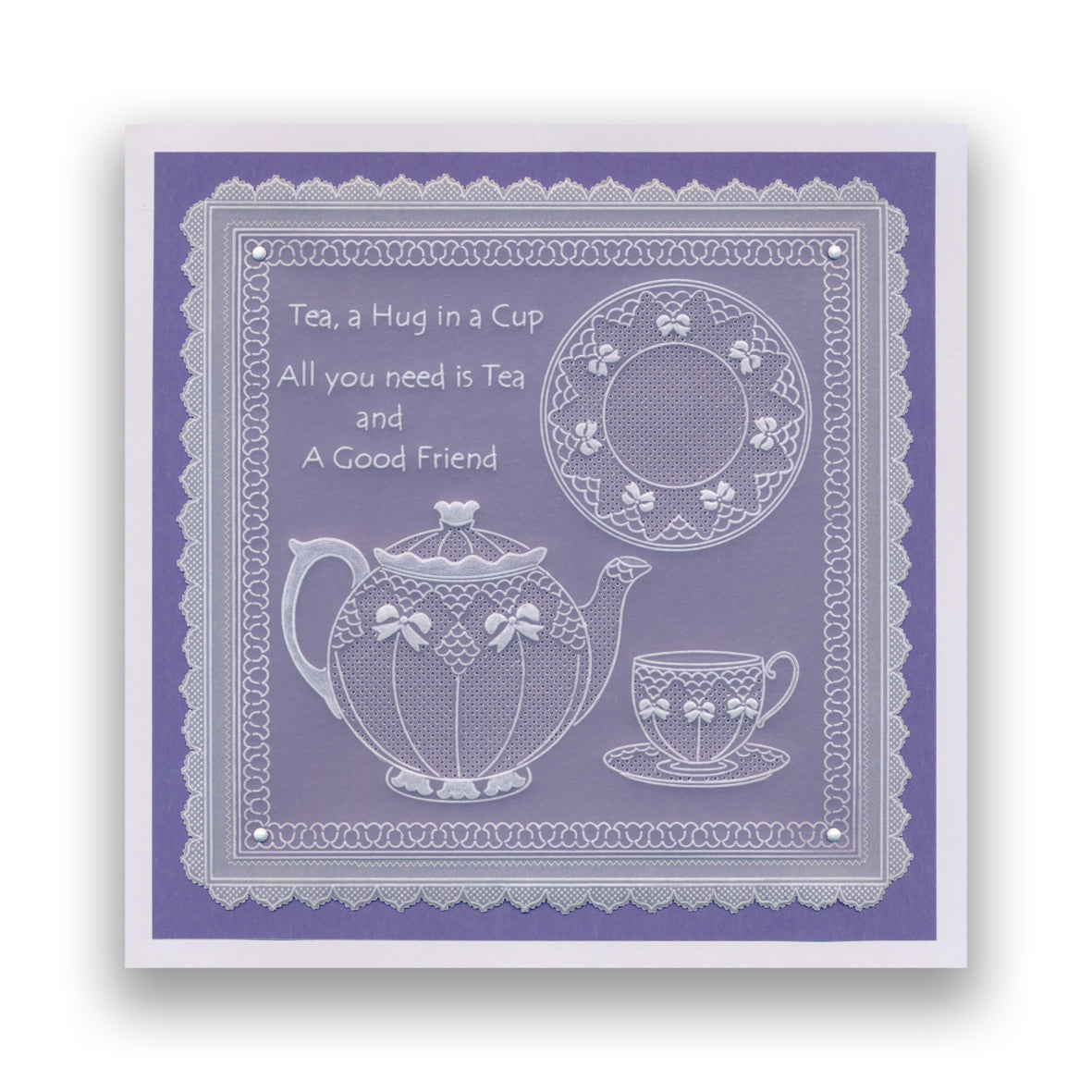 Linda's Time for Tea A5 Square Groovi Quartet + Parchment