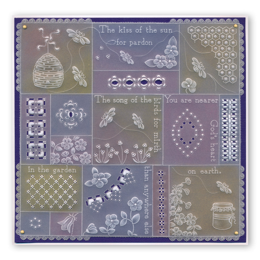 Linda's Bees, Butterflies & Dragonflies Groovi Plates & ii Book Bundle