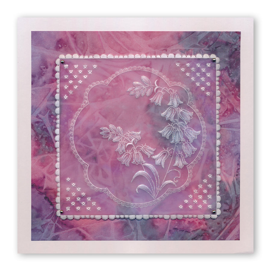 Linda's Bumble Bees A5 Square Groovi Plate