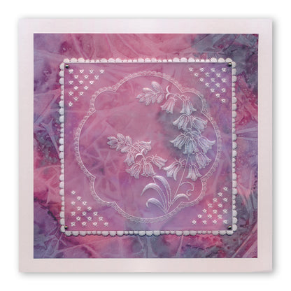 Linda's Bumble Bees A5 Square Groovi Plate