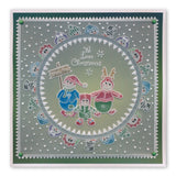 Linda's Christmas Characters A5 Square Groovi Plate Collection