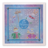 Linda's Christmas Characters A5 Square Groovi Plate Collection