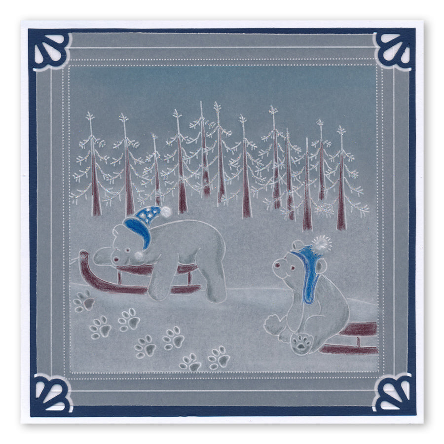 Linda's Christmas Characters A5 Square Groovi Plate Collection