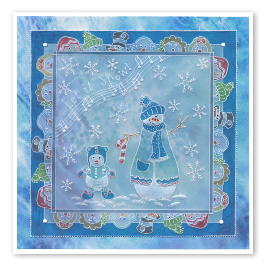 Linda's Christmas Characters A5 Square Groovi Plate Collection