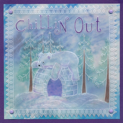 Linda's Penguins, Seals & Polar Bears Trio A5 Square Groovi Plate Set