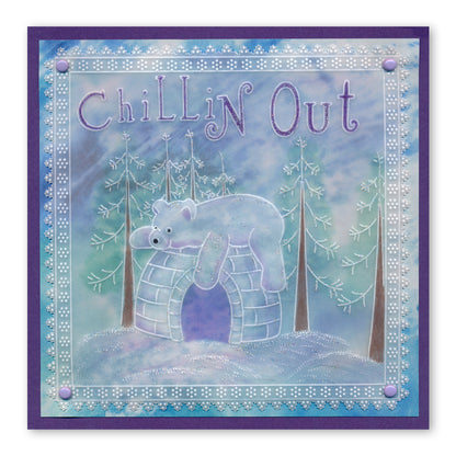 Linda's Christmas Characters A5 Square Groovi Plate Collection