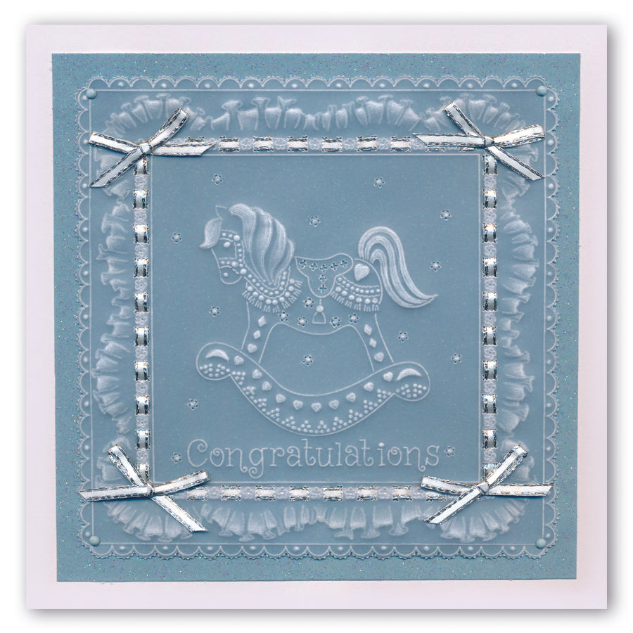 Linda's A New Arrival A5 Square Groovi Plate