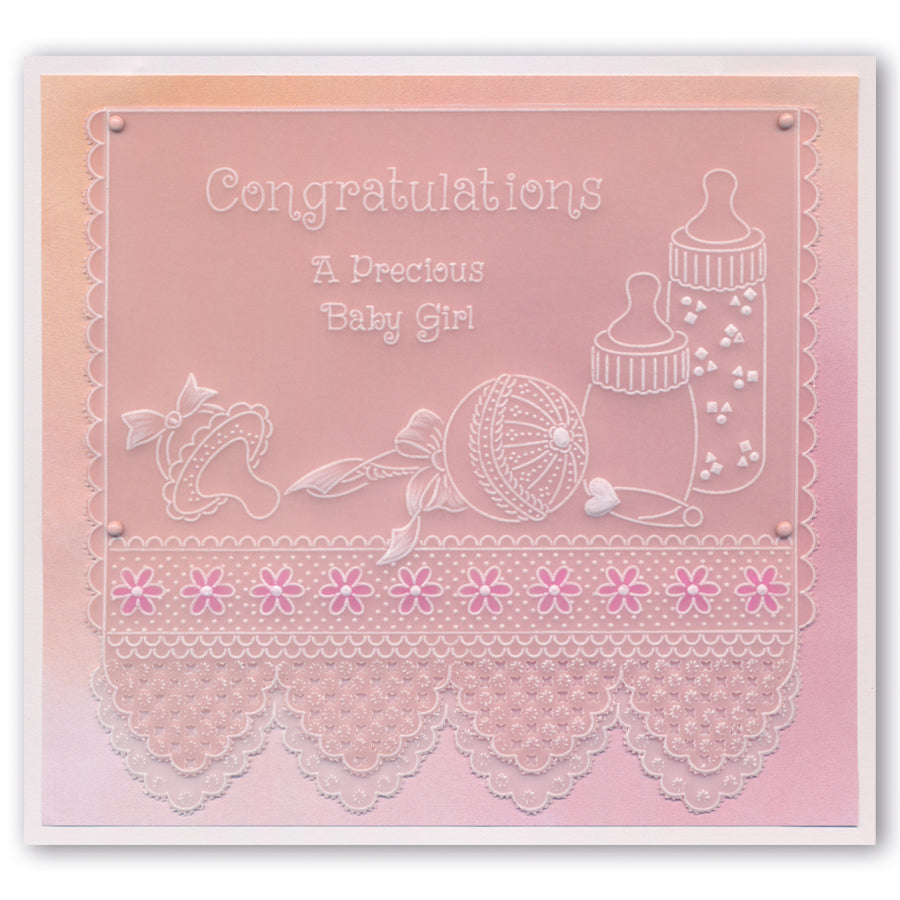 Linda's Baby Necessities A5 Square Groovi Plate